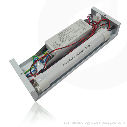 5W LED tube rechargeable emergency lighting module with battery pack and inverter